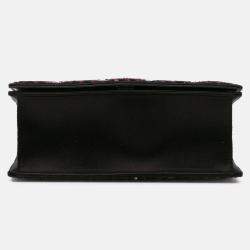 Dior Pink Small Sequin Embroidered Diorama Crossbody