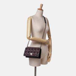 Dior Pink Small Sequin Embroidered Diorama Crossbody