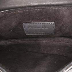 Dior Black Mini Ultra Matte Calfskin Saddle
