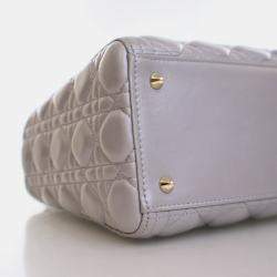 Dior Lady Dior Medium Lambskin Tote Bag