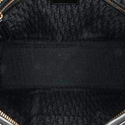Dior Black Large Patent Cannage Lady Dior