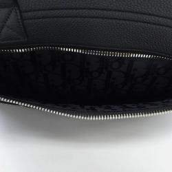 Dior Black Leather Tote Bag