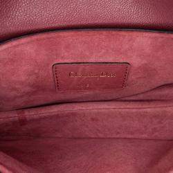Dior Pink Mini Goatskin Saddle Bag