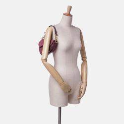 Dior Pink Mini Goatskin Saddle Bag