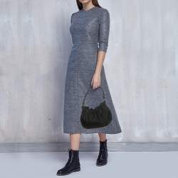Dior Black Diorissimo Nylon Lovely Hobo