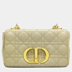 Dior Beige Leather Carobac Small bag