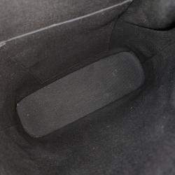 Pre Owned Dior Beige/Navy Blue Fabric Oblique C Dior Medium bag