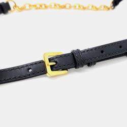 Pre Owned Dior Beige/Navy Blue Fabric Oblique C Dior Medium bag