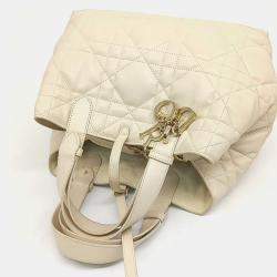 Dior Beige Leather Toujours Medium bag