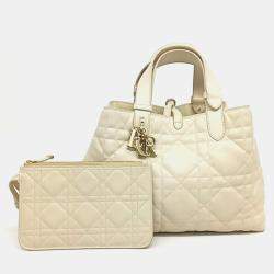 Dior Beige Leather Toujours Medium bag