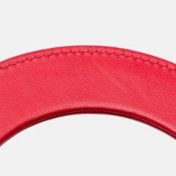 Dior Red Small Lambskin Cannage My ABCDior Lady Dior
