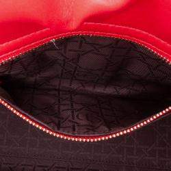 Dior Red Small Lambskin Cannage My ABCDior Lady Dior