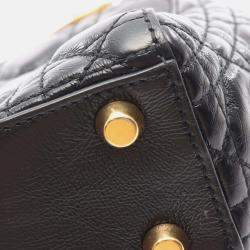Dior Black Small Crinkled Patent Cannage My ABCDior Lady Dior