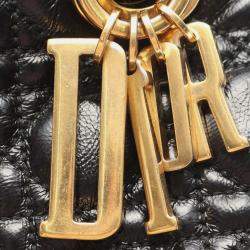 Dior Black Small Crinkled Patent Cannage My ABCDior Lady Dior