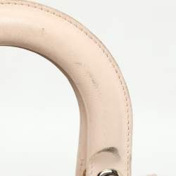 Dior Beige Cannage Leather Small Lady Dior My ABCDior Tote
