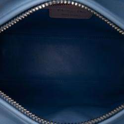 Dior Red Medium Tricolor Lambskin Cannage Lady Dior