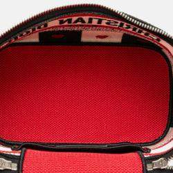 Dior White Small Canvas Embroidered D Royaume d Amour Diortravel Vanity Case