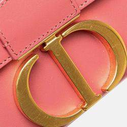 Dior Pink Micro Smooth Calfskin 30 Montaigne Flap