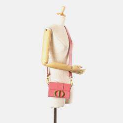 Dior Pink Micro Smooth Calfskin 30 Montaigne Flap