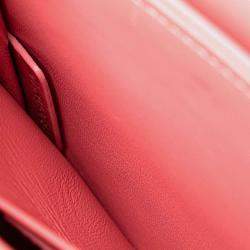 Dior Pink Micro Smooth Calfskin 30 Montaigne Flap