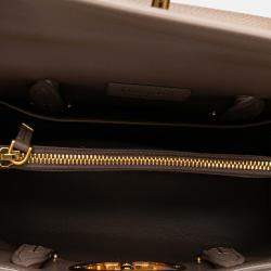 Dior Beige Medium Grained Calfskin Saint Honore Bag