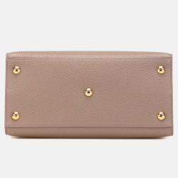 Dior Beige Medium Grained Calfskin Saint Honore Bag