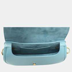 Dior Bobby East West Blue Bag