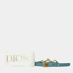 Dior Bobby East West Blue Bag