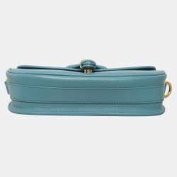 Dior Bobby East West Blue Bag