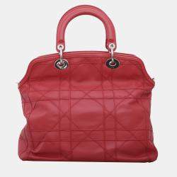 Dior Granville Red Tote Bag