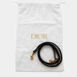 Dior Book Tote 2Way Shoulder Bag Beige/Black Canvas Size Mini