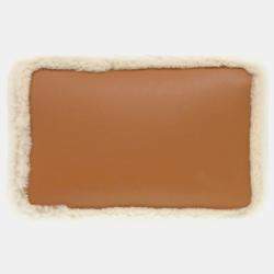 Christian Dior Toujours Macrocannage Mouton/Leather Brown Handbag