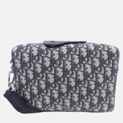 Dior Oblique Canvas Shoulder Bag