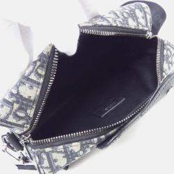 Dior Oblique Canvas Shoulder Bag