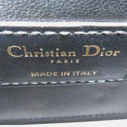 Dior 30 Montaigne Black Calfskin Shoulder Bag