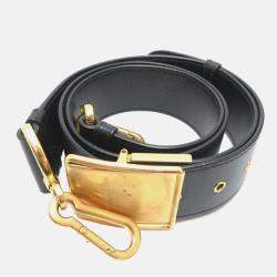 Dior 30 Montaigne Black Calfskin Shoulder Bag