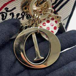 Dior Red/White Medium Canvas DiorAmour Graffiti Lady D Lite