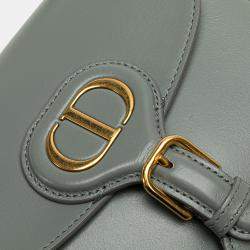 Dior Grey Small Leather Bobby Crossbody