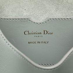 Dior Grey Small Leather Bobby Crossbody