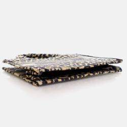 Dior Medium Canvas Leopard Mizza Book Tote