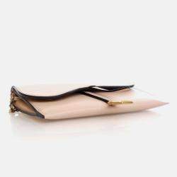 Dior Goatskin Saddle Pouch With Chain