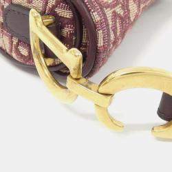 Pre Owned Christian Dior Saddle Dior Oblique Handbag