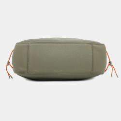 Christian Dior X Sacai Saddle Green Nylon Tote Bag