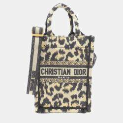 Christian Dior Book Tote Mini Vertical Handbag
