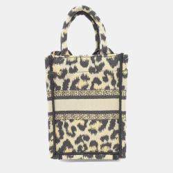 Christian Dior Book Tote Mini Vertical Handbag
