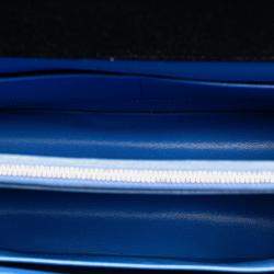 Dior Blue Oblique Velvet Diorama Satchel