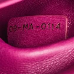 Pre Owned Dior Black Leather Mini Diorissimo Tote