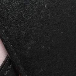 Pre Owned Dior Black/Pink Leather Addict Rendez-Vous Clutch Bag