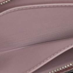 Pre Owned Dior Black/Pink Leather Addict Rendez-Vous Clutch Bag
