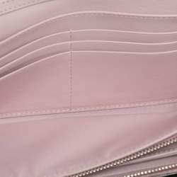 Pre Owned Dior Black/Pink Leather Addict Rendez-Vous Clutch Bag